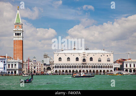 Basilica di San Marco and Doge's Palace in Venice Stock Photo
