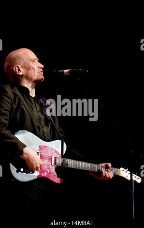 Wilko Johnson performing at the Stoke Newington Literary Festival in Stoke Newington Town Hall on Church Street, N16 Stock Photo