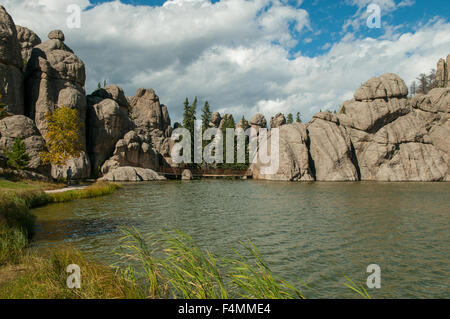 Sylvan Lake, Custer State Park, South Dakota, USA Stock Photo