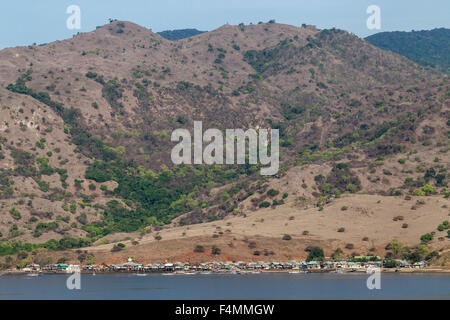 A view of Komodo island, Indonesia Stock Photo