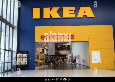 Entrance of IKEA Springvale Victoria Australia Stock Photo