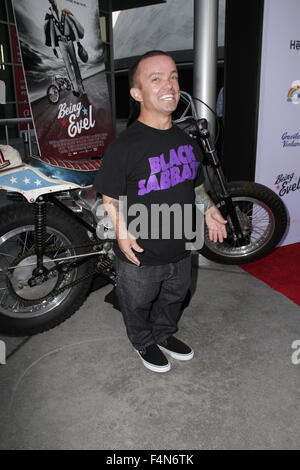 The Los Angeles premiere of 'Being Evel' - Arrivals  Featuring: Jason Acuna Where: Hollywood, California, United States When: 19 Aug 2015 Stock Photo