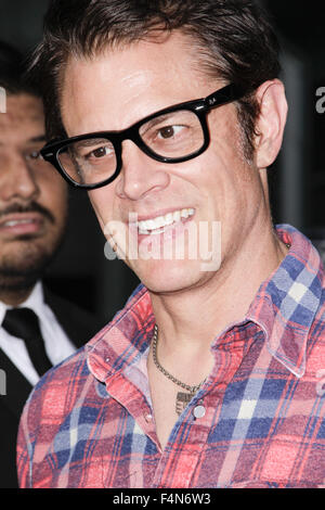 The Los Angeles premiere of 'Being Evel' - Arrivals  Featuring: Johnny Knoxville Where: Hollywood, California, United States When: 19 Aug 2015 Stock Photo