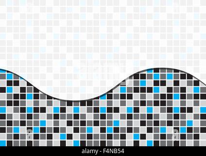Mosaic abstract business background in vector format Stock Vector