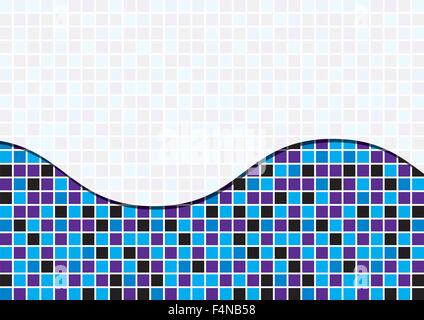 Mosaic abstract business background in vector format Stock Vector