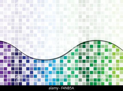 Mosaic abstract business background in vector format Stock Vector
