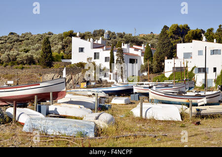 Port Lligat in Spain Stock Photo