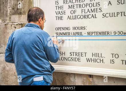Writing Board Stock Photo