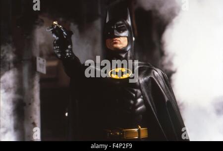 Michael Keaton / Batman 1989 directed by Tim Burton Stock Photo - Alamy