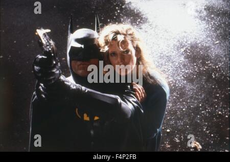 Michael Keaton / Batman 1989 directed by Tim Burton Stock Photo - Alamy