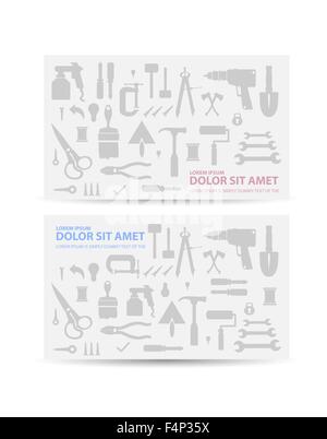 Flyer repair Stock Vector