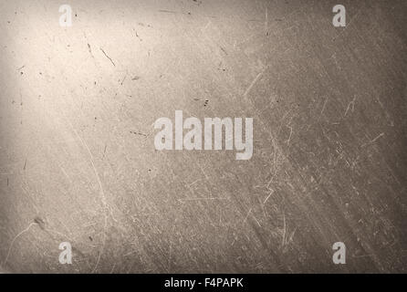 Brushed metal surface Stock Photo