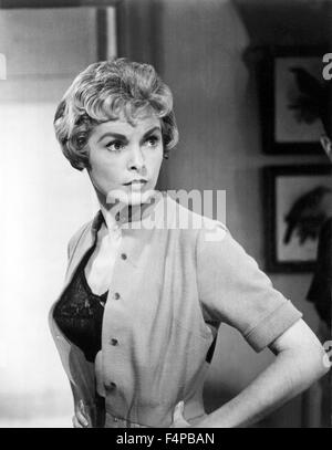 Psycho (1960) directed by Alfred Hitchcock and starring Anthony Perkins