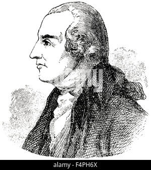 Benedict Arnold (1741-1801), General during American Revolutionary War, Engraving, 1889 Stock Photo