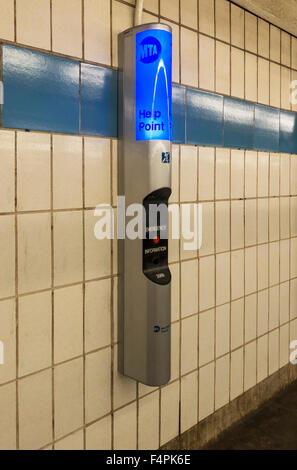 MTA New York City Transit's Help Point station communications system ...