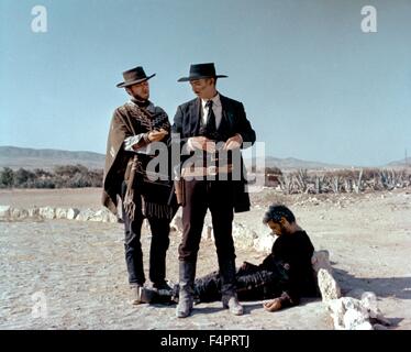 Clint Eastwood, Lee Van Cleef and Gian Maria Volonte / A Few Dollars More /  1965 directed by Sergio Leone [United Artists]