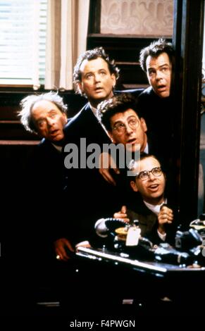 Bill Murray, Dan Aykroyd, Harold Ramis and Rick Moranis  / Ghostbusters / 1984 directed by Ivan Reitman [Columbia Pictures]