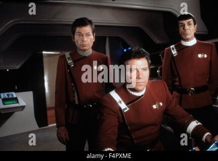 Star Trek DeForest Kelley, William Shatner & Leonard Nimoy Stock Photo ...