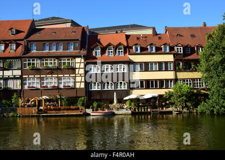 Little Venice (Klein Venedig) in Bamberg, Germany Stock Photo