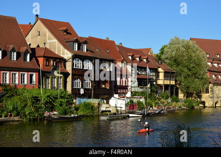 Little Venice (Klein Venedig) in Bamberg, Germany Stock Photo