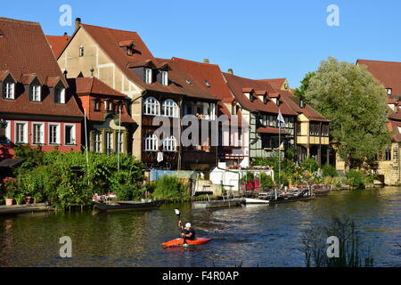 Little Venice (Klein Venedig) in Bamberg, Germany Stock Photo