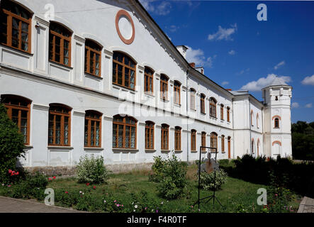 Bistrita Monastery, built in 1490, Wallachia, Romania Stock Photo