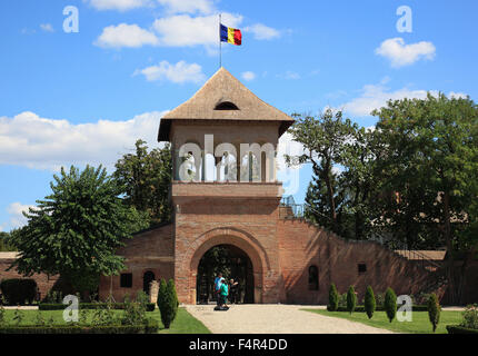 Mogosoaia Palace, Palatul Mogosoaia, is situated about 10 kilometres from Bucharest, Romania Stock Photo