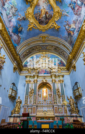 Minerva Temple, Assisi, Italy, Tuscany, Umbria, EU, Europe. Stock Photo