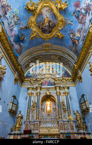 Minerva Temple, Assisi, Italy, Tuscany, Umbria, EU, Europe. Stock Photo