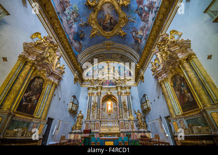 Minerva Temple, Assisi, Italy, Tuscany, Umbria, EU, Europe. Stock Photo