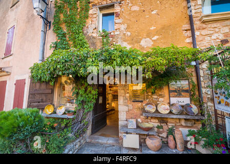 Roussillon Vaucluse, Provence, Alpes, Cote D Azur, France, EU, Europe Stock Photo