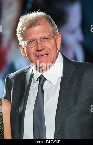 Tokyo, Japan. 22nd October, 2015. Robert Zemeckis director of the movie The Walk attends the Opening Red Carpet for The 28th Tokyo International Film Festival (TIFF) at Roppongi Hills Arena on October 22, 2015, Tokyo, Japan. The Film Festival will run through until Saturday 31 October. Credit:  Rodrigo Reyes Marin/AFLO/Alamy Live News Stock Photo