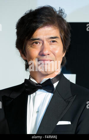 Tokyo, Japan. 22nd October, 2015. Koichi Sato actor of the movie TERMINAL attends the Opening Red Carpet for The 28th Tokyo International Film Festival (TIFF) at Roppongi Hills Arena on October 22, 2015, Tokyo, Japan. The Film Festival will run through until Saturday 31 October. Credit:  Rodrigo Reyes Marin/AFLO/Alamy Live News Stock Photo