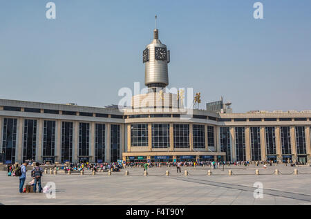 China, Tianjin, City, Tianjin Station Stock Photo