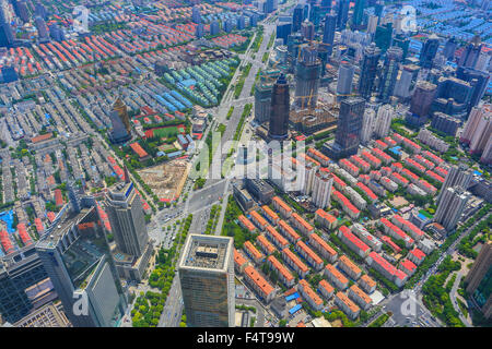 China, Shanghai City, Pudong District Stock Photo