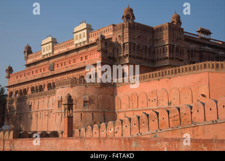 Asia, India, Rajasthan, Bikaner, Junagarh Fort Stock Photo