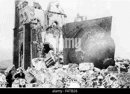 Atomic Bomb Nagasaki1945 Stock Photo