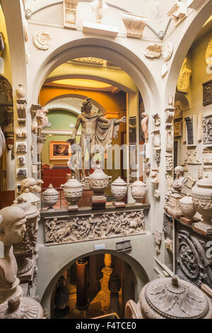 England, London, John Soane's Museum Stock Photo