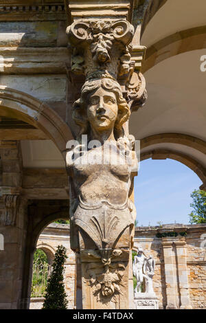 England, Kent, Hever, Hever Castle, The Italian Garden Stock Photo