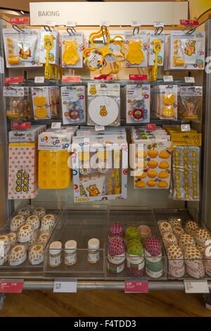 Lakeland Store Windermere Cumbria  22nd October 2015  BBC Children in Need 2015 Pudsey goods on sale at Lakeland main store in Windermere .Appeal Night is Friday 13 November .Lakeland is one of BBC Children in Need longest-standing supporters , this year baking is the theme  for Pudsey Credit:  Gordon Shoosmith/Alamy Live News Stock Photo