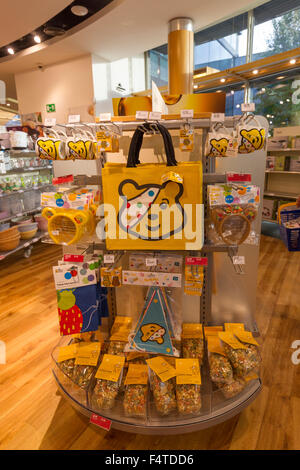 Lakeland Store Windermere Cumbria  22nd October 2015  BBC Children in Need 2015 Pudsey goods on sale at Lakeland main store in Windermere .Appeal Night is Friday 13 November .Lakeland is one of BBC Children in Need longest-standing supporters , this year baking is the theme  for Pudsey Credit:  Gordon Shoosmith/Alamy Live News Stock Photo