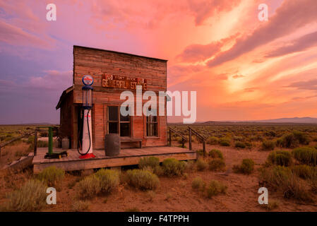 USA, Oregon, Fort Rock Homestead Museum Stock Photo