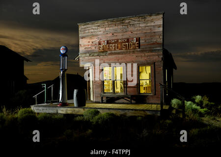 USA, Oregon, Fort Rock Homestead Museum Stock Photo