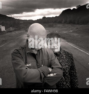 Ralph Jones, a former miner at the Merthyr Vales colliery, in Aberfan, south Wales. In 1966 the Aberfan disaster took place. Stock Photo