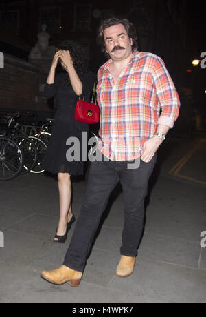 Matt berry seen leaving the chiltern firehouse  Featuring: Matt Berry Where: London, United Kingdom When: 20 Aug 2015 Stock Photo