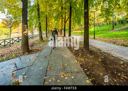 Italy Piedmont Turin 23th October 2015 Autumn in Valentino Park Credit:  Realy Easy Star/Alamy Live News Stock Photo