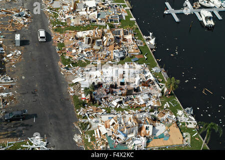 charlotte charley hurrikan schaden katastrophe zerstrt nhe aerial