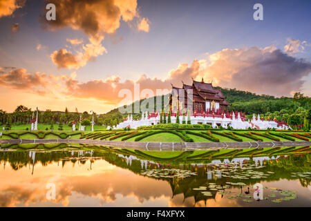 Chiang Mai, Thailand at Royal Flora Ratchaphruek Park. Stock Photo