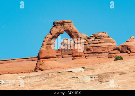 Delicate Arch, Arches NP, Utah, USA Stock Photo