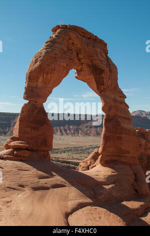 Delicate Arch, Arches NP, Utah, USA Stock Photo